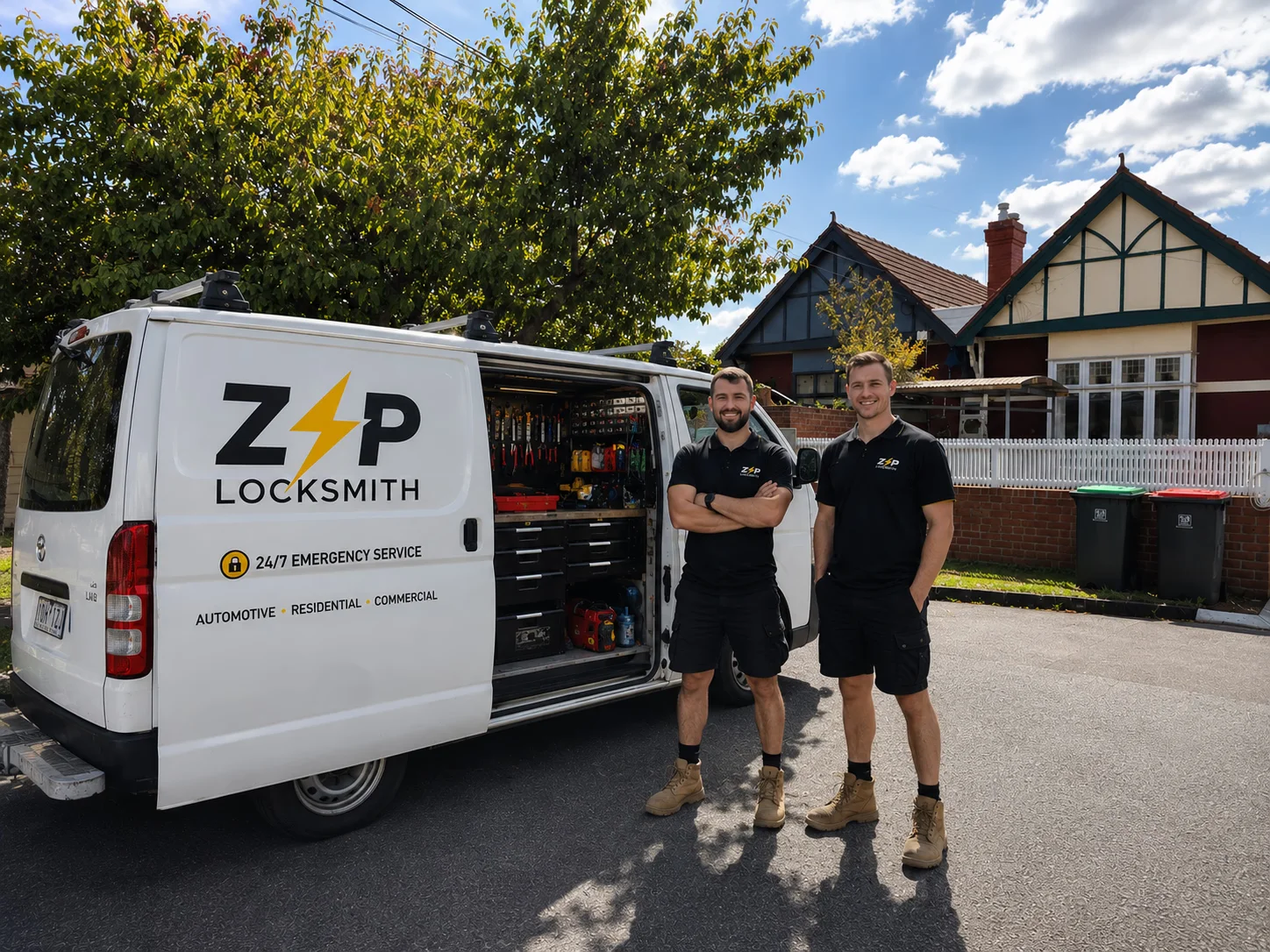 Zap Locksmith Van